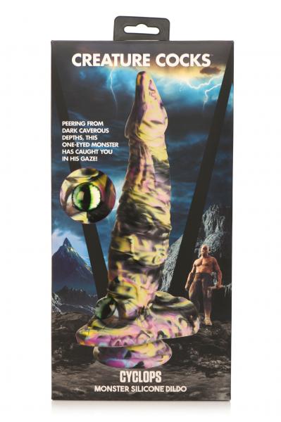 Creature Cocks Cyclops Monster Silicone Dildo - Click Image to Close