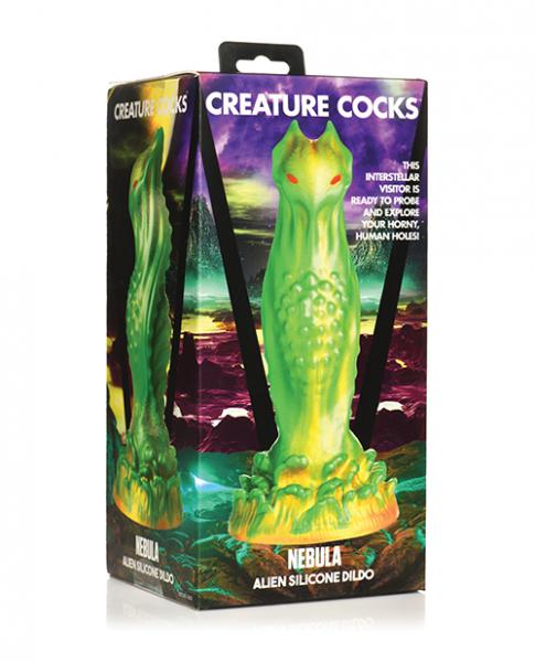 Creature Cocks Nebula Alien Silicone Dildo - Click Image to Close