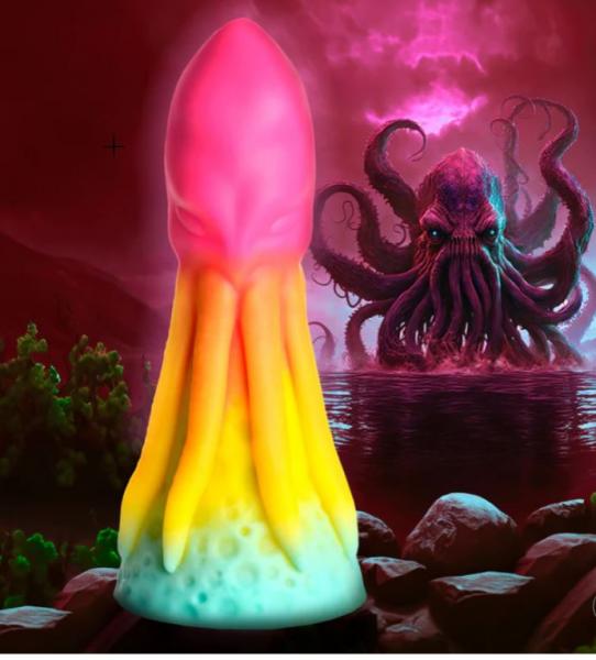 Creature Cocks King Kraken Silicone Dildo - Click Image to Close