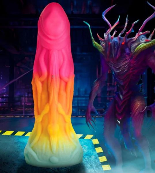 Creature Cocks Shape Shifter Alien Silicone Dildo - Click Image to Close