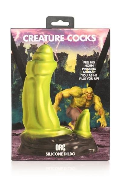 Creature Cocks Orc Silicone Dildo - Click Image to Close