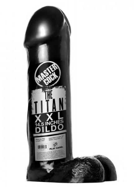 Master Cock The Titan Xxl 14.5 In Dildo - Click Image to Close